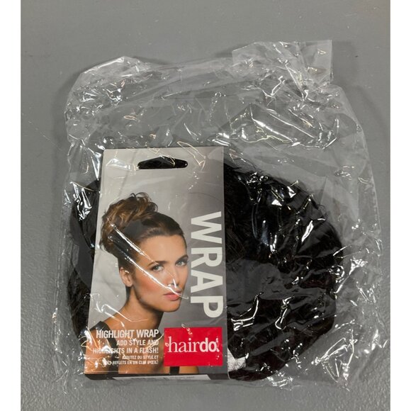 HairDo Highlight Wrap for Women, Easy Style Synthetic Hair, R2 R6 Ebony - Heat S - Picture 5 of 5